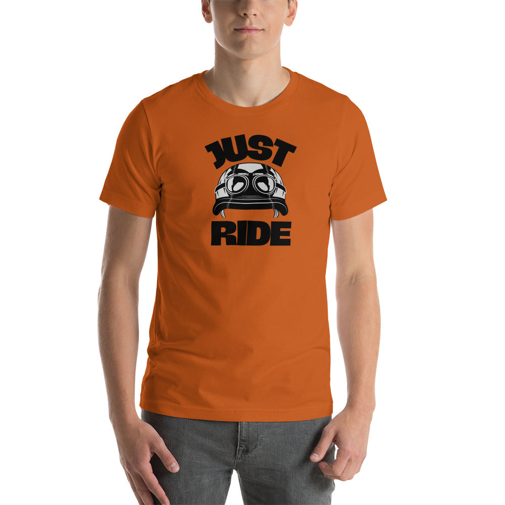Just Ride Helmet T-Shirt