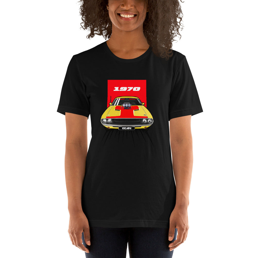Image of 1970 Challenger Muscle Car T-Shirt