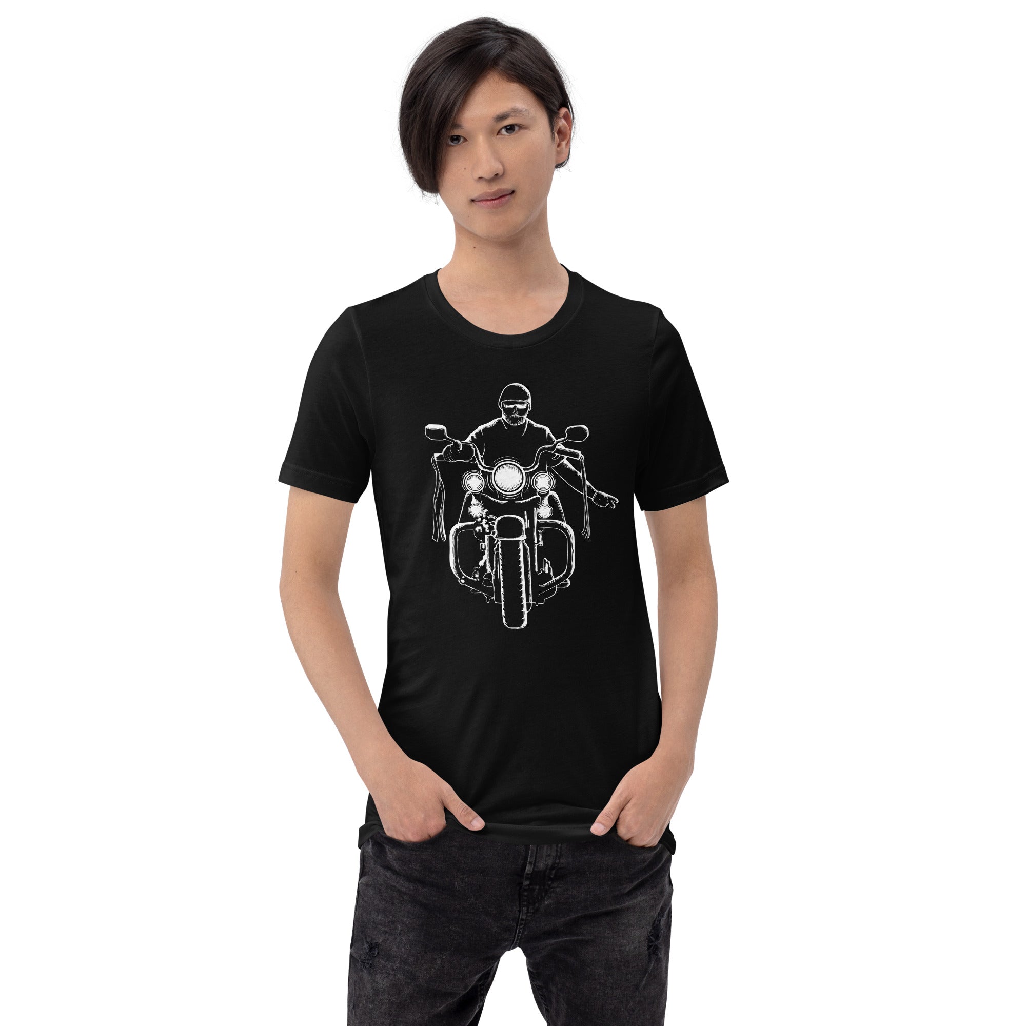 Image of Motorcyclist Wave - Men's