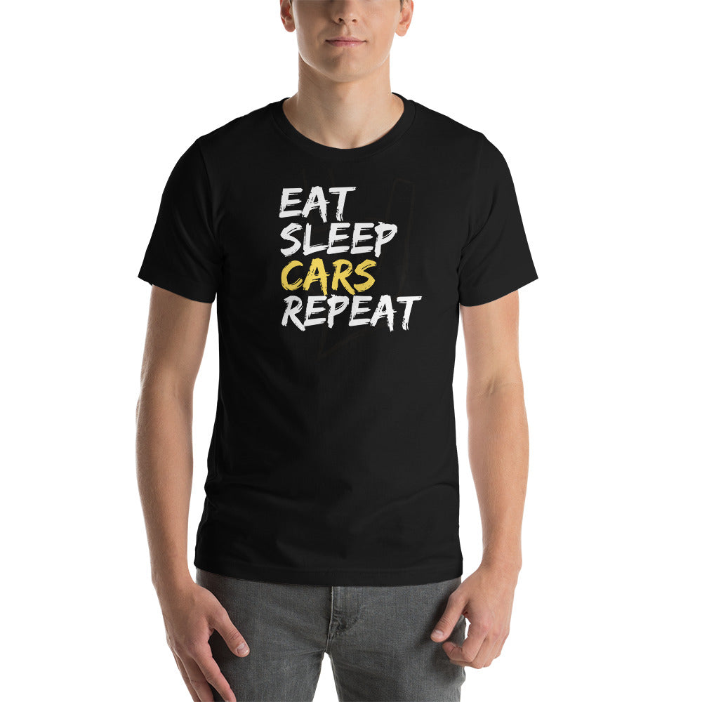 Eat. Sleep. Cars. Repeat T-Shirt