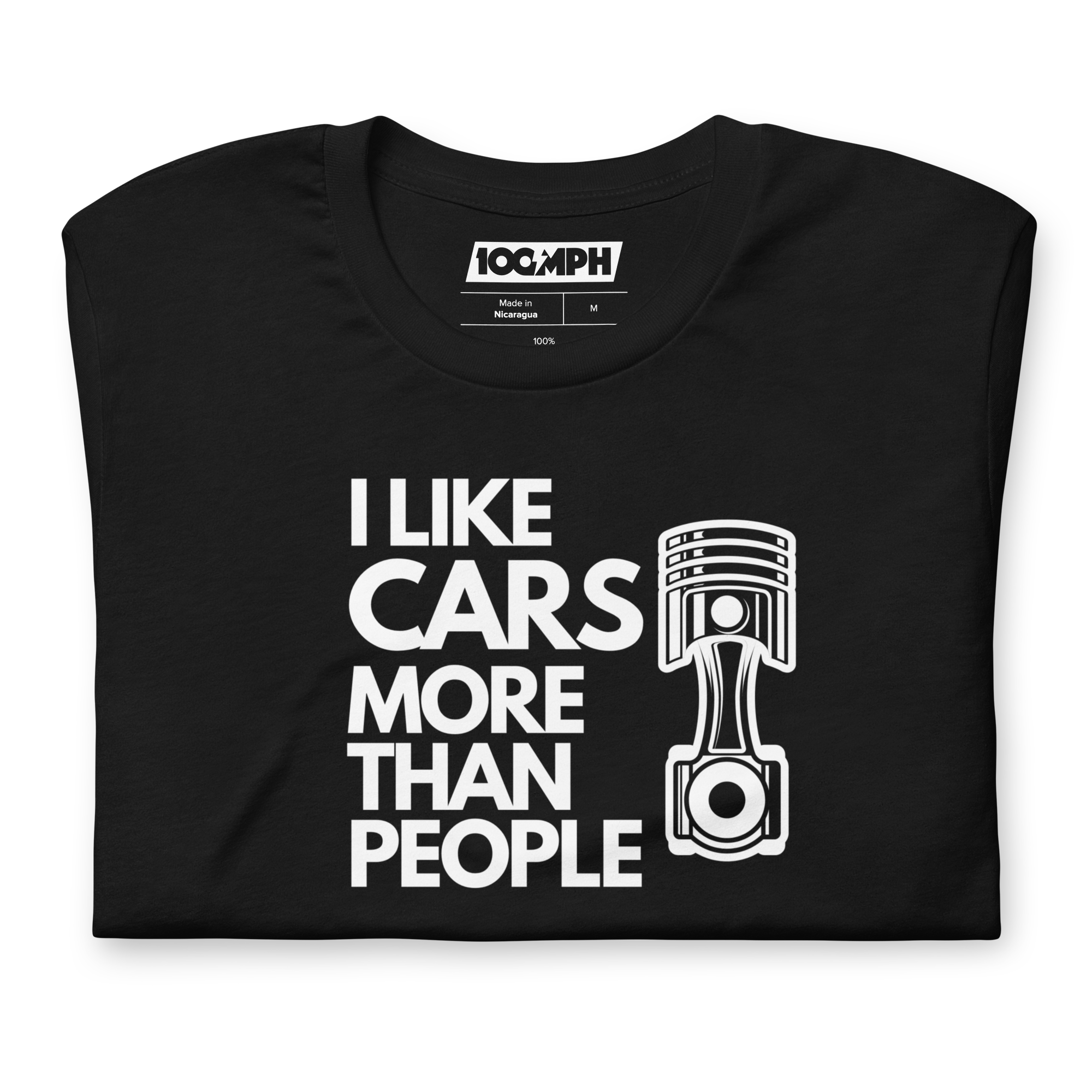 Image of I Like Cars More Than People T-Shirt