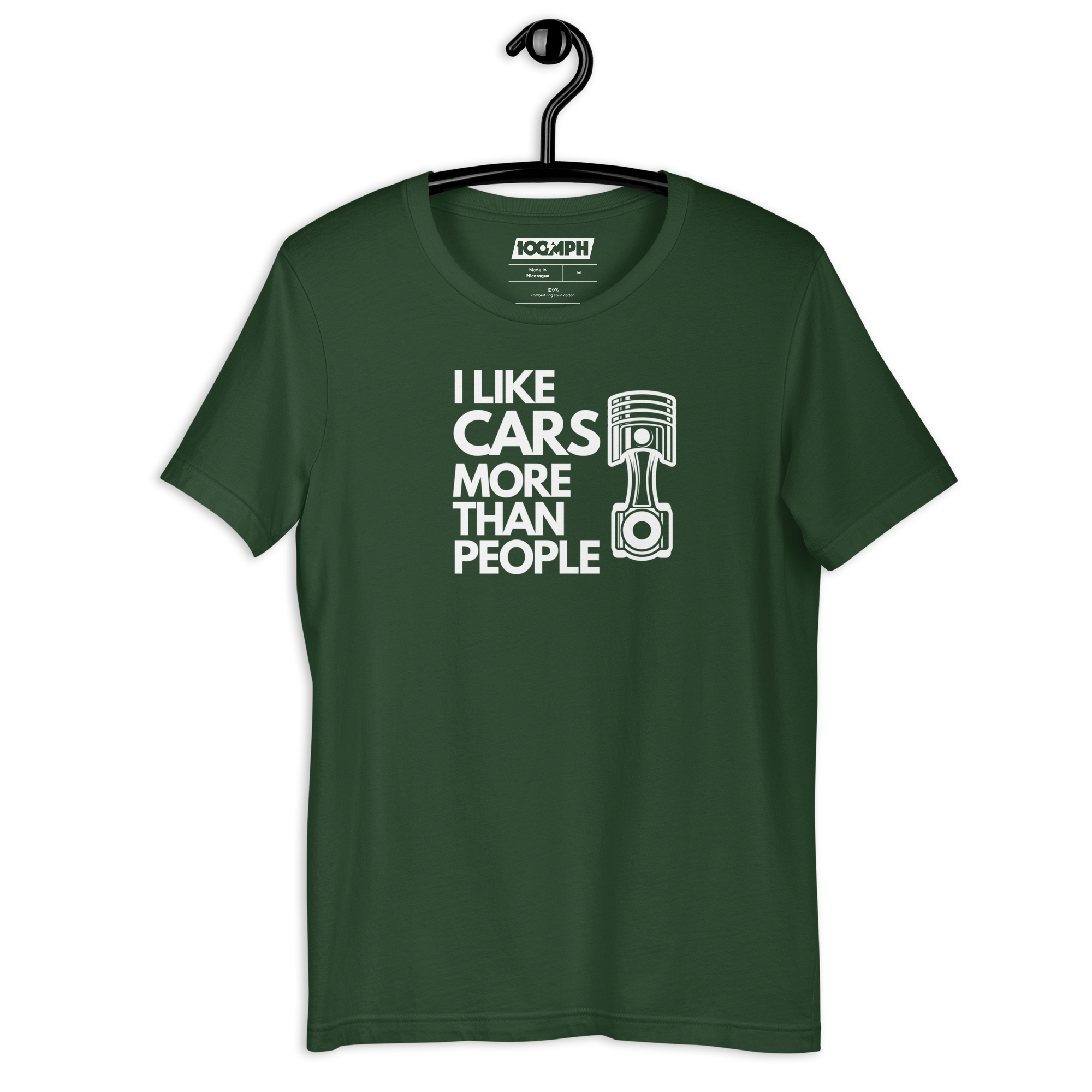 Image of I Like Cars More Than People T-Shirt