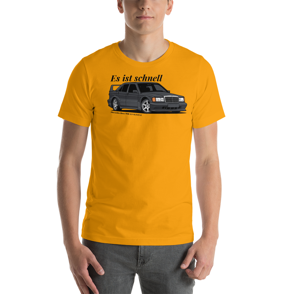 Image of Mercedes-Benz 190E 2.5-16 EVO II - It's Fast T-Shirt