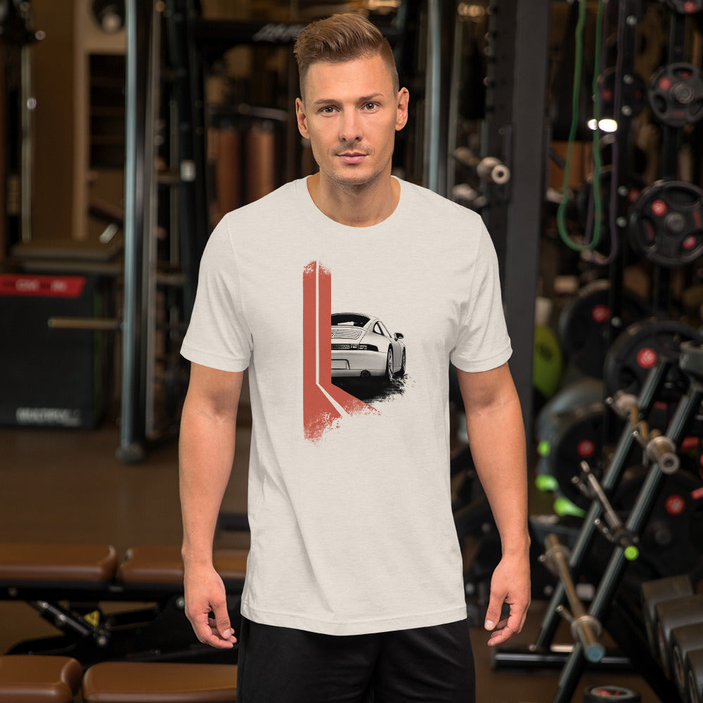 Image of Flat Six / 993 Porsche 911 (Orange) T-Shirt
