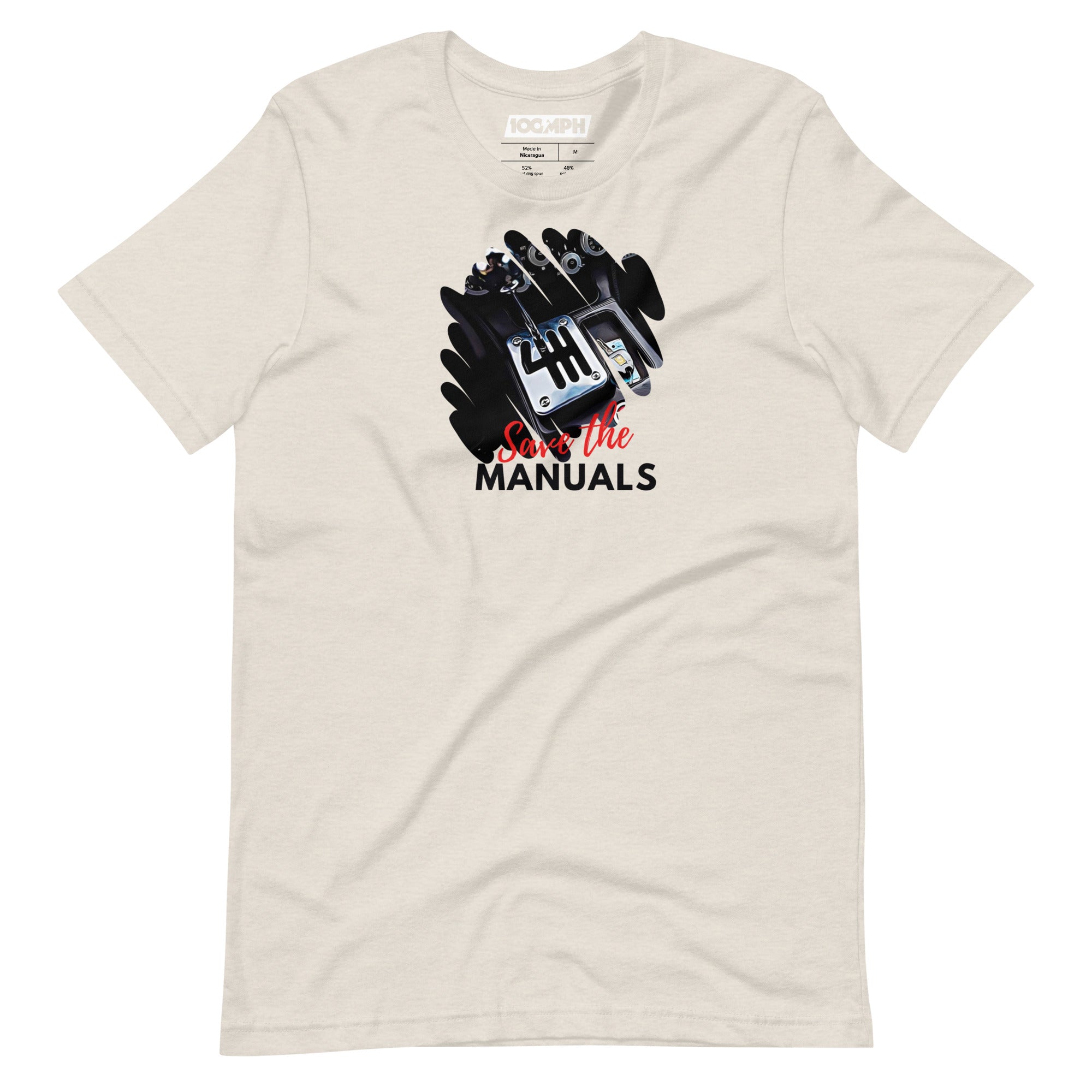 "Save the Manuals Gated" Tee Shirt