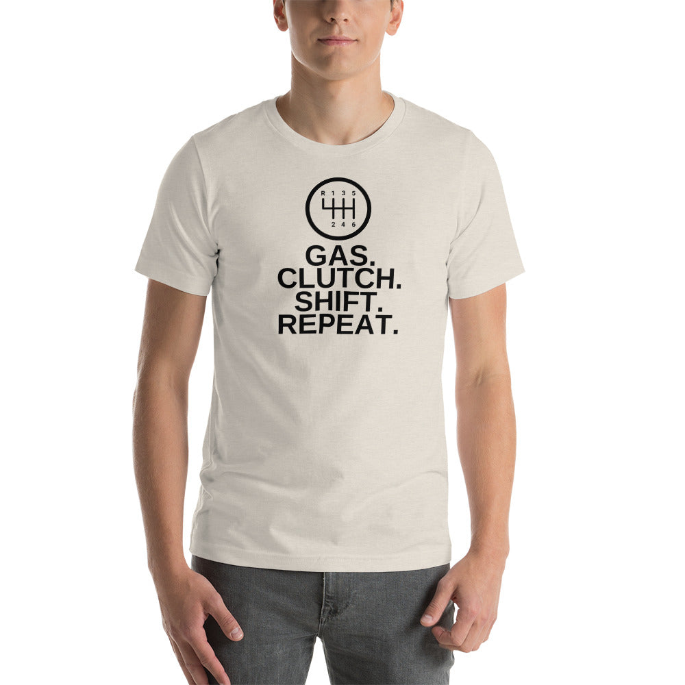 Image of Gas. Clutch. Shift. Repeat