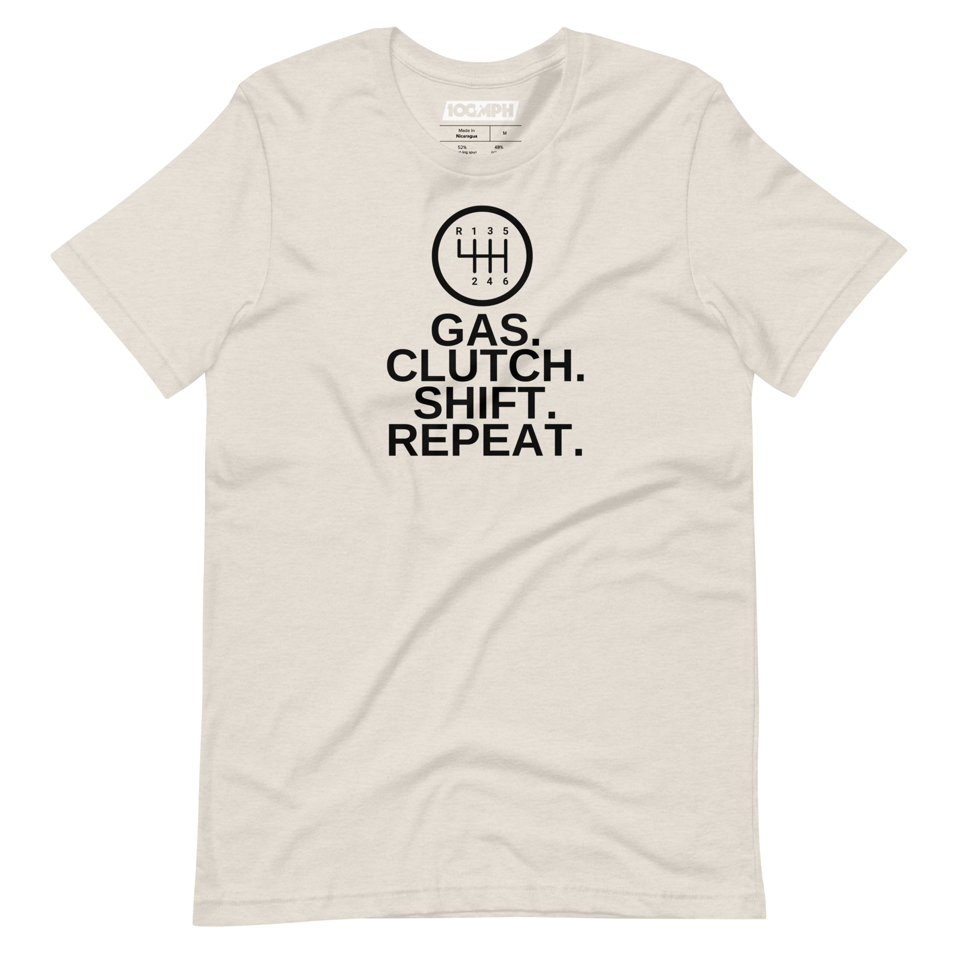 Gas. Clutch. Shift. Repeat