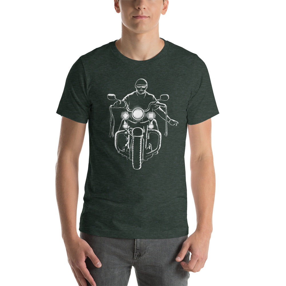 Image of Motorcyclist Wave T-Shirt