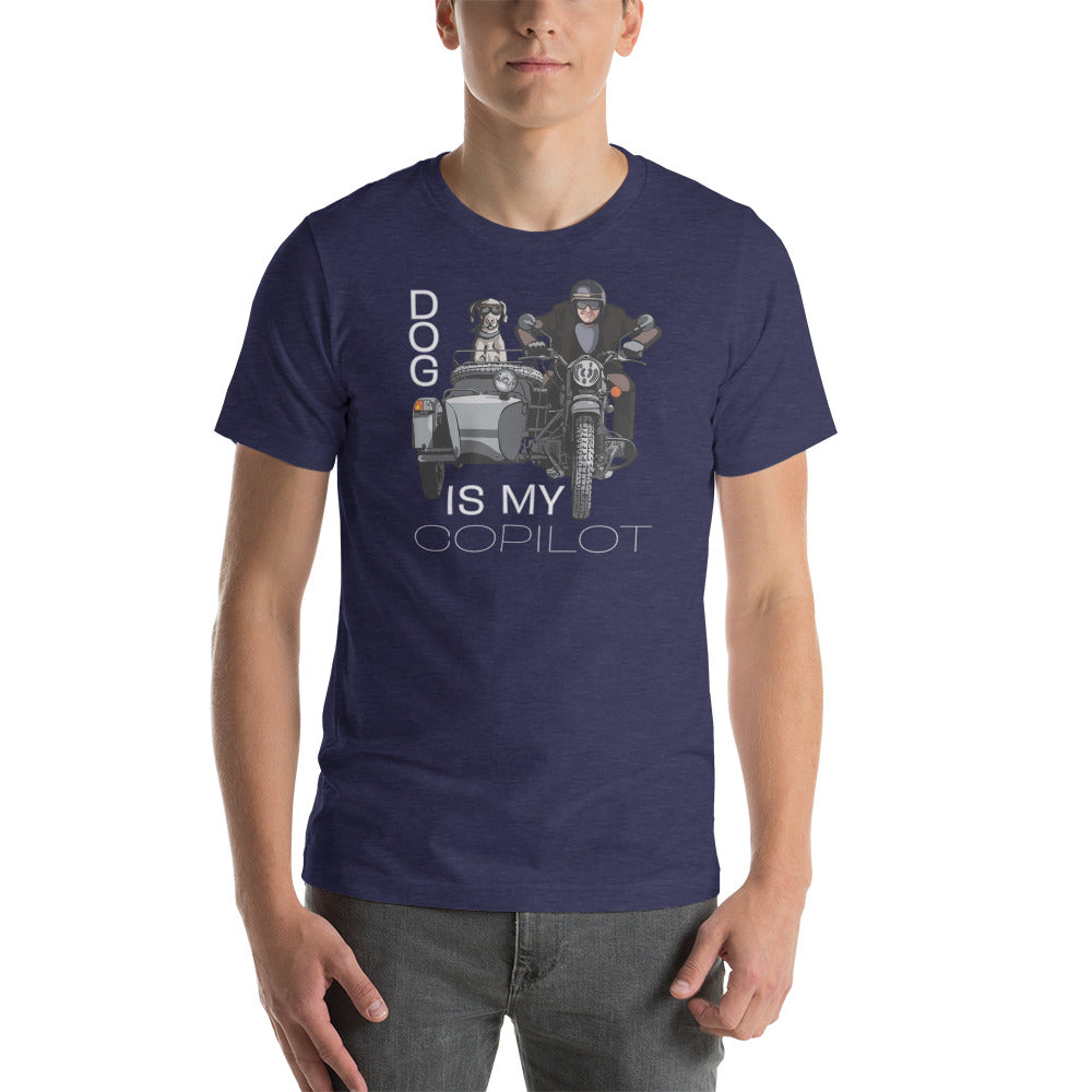 "My Dog Is My Copilot - Color" Tee Shirt