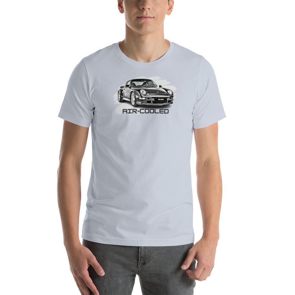 "993 Air Cooled" Porsche 911 Turbo T-Shirt