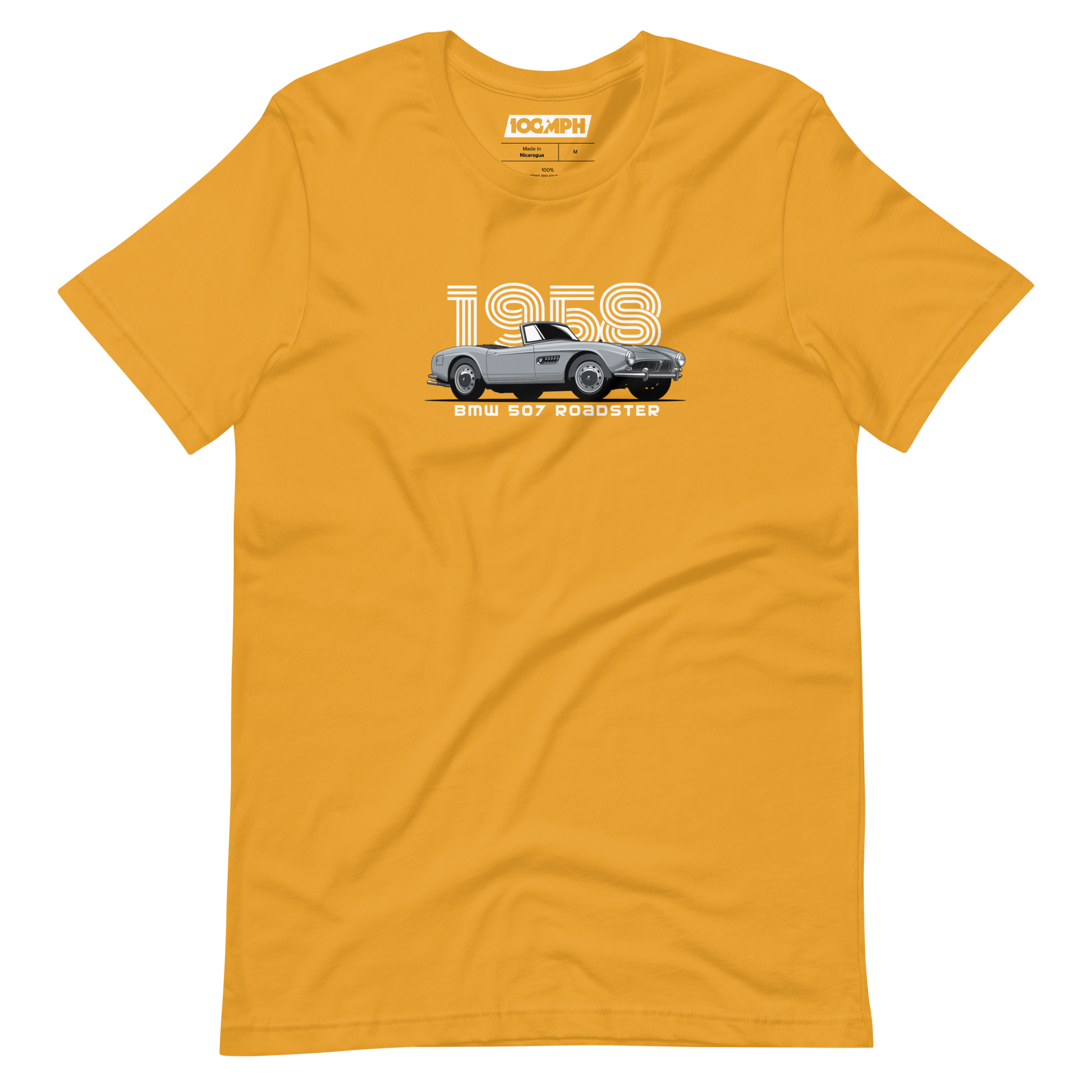 1958 BMW 507 Roadster T-Shirt - Open Top Classic Tee