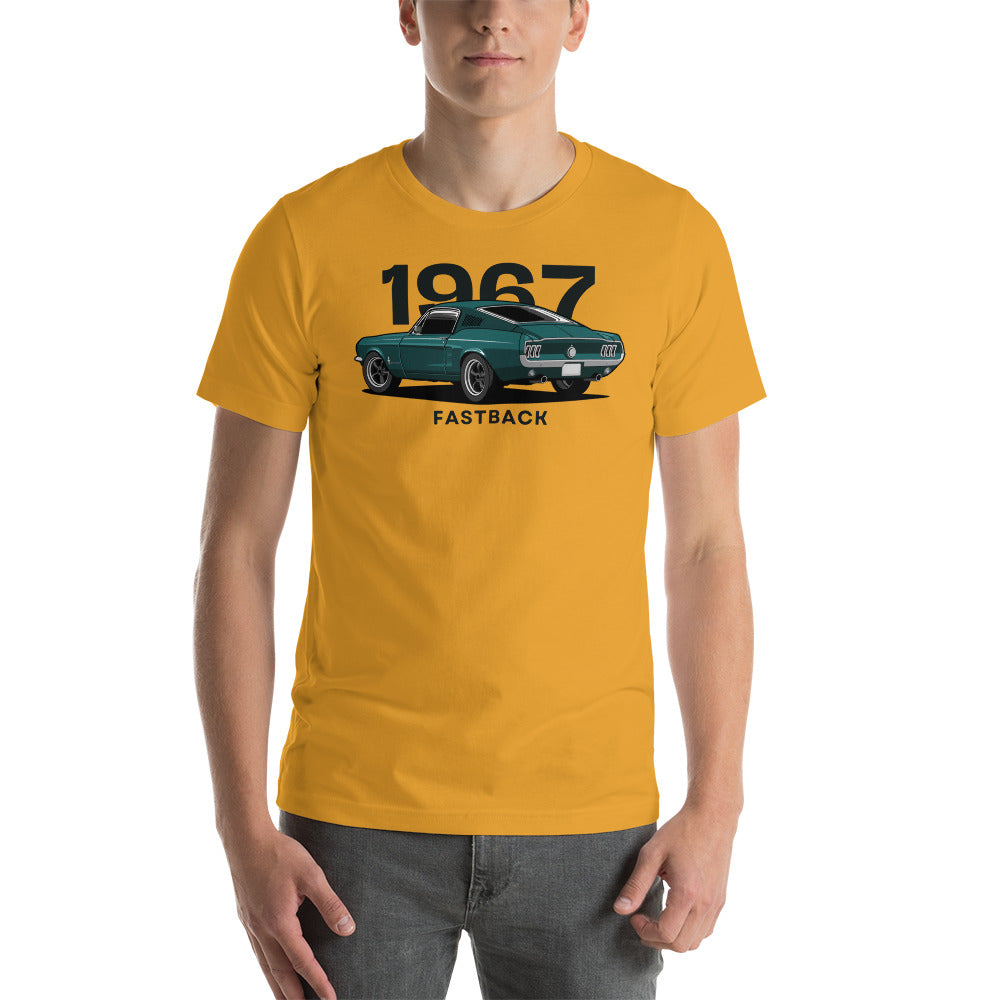 Image of 1967 Fastback Mustang Rear T-Shirt