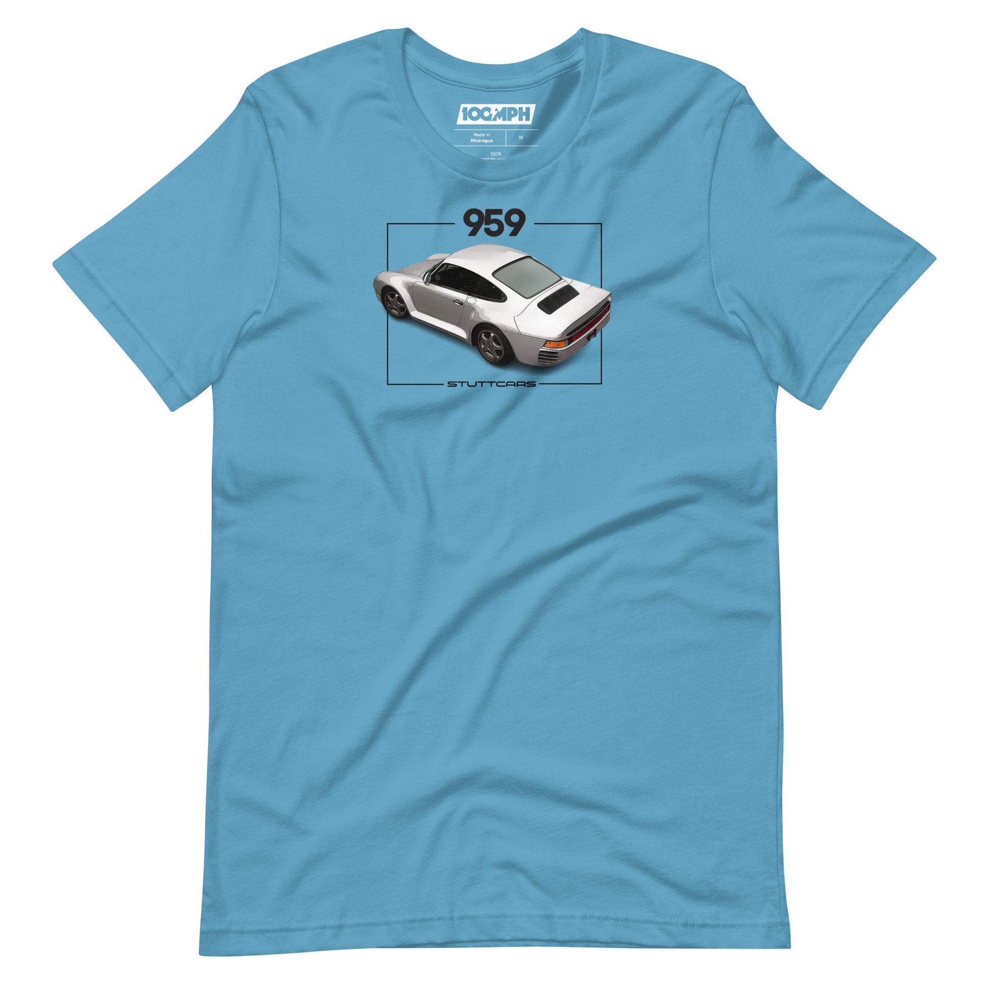 "Top View" Porsche 959 T-Shirt