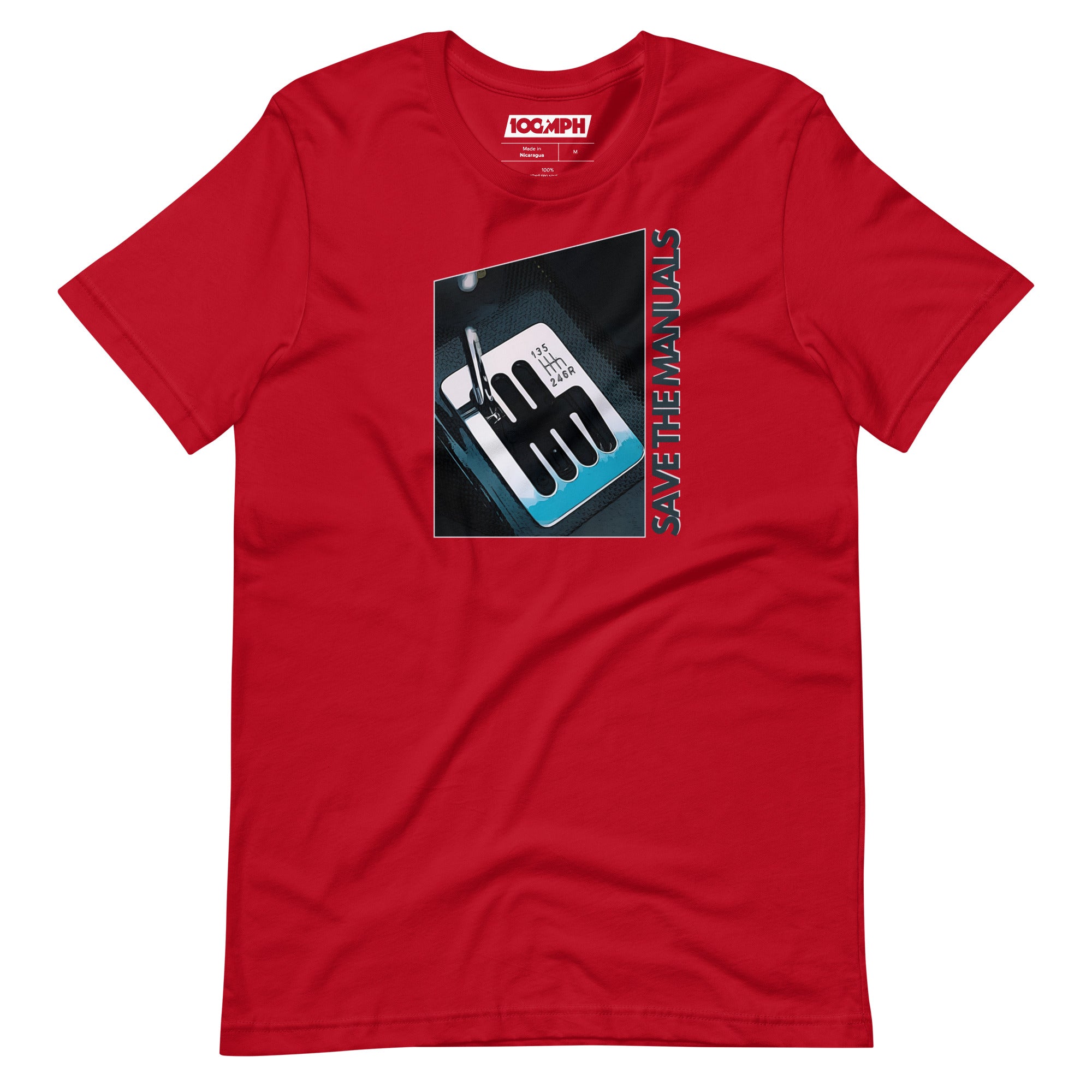 "Save the Manuals Six Speed" Tee Shirt