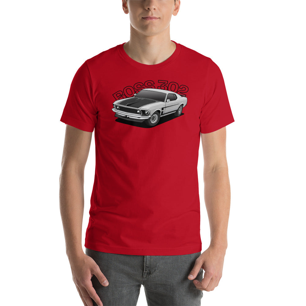 Image of Ford Boss 302 Mustang (1969–1970) T-Shirt