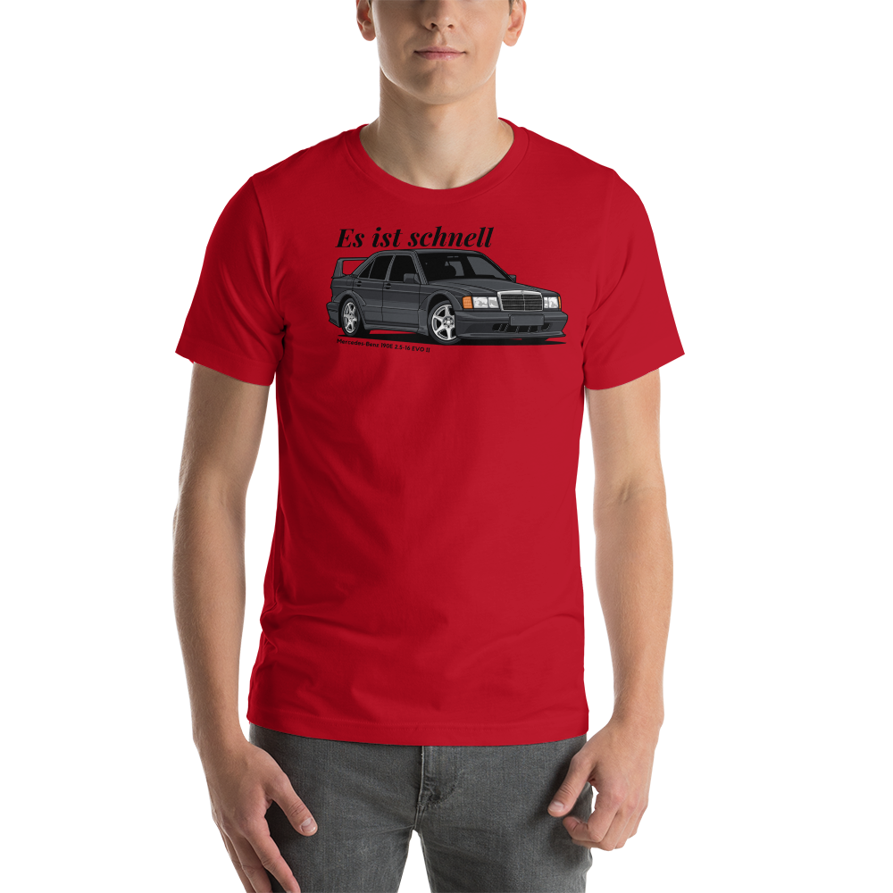 Mercedes-Benz 190E 2.5-16 EVO II - It's Fast T-Shirt