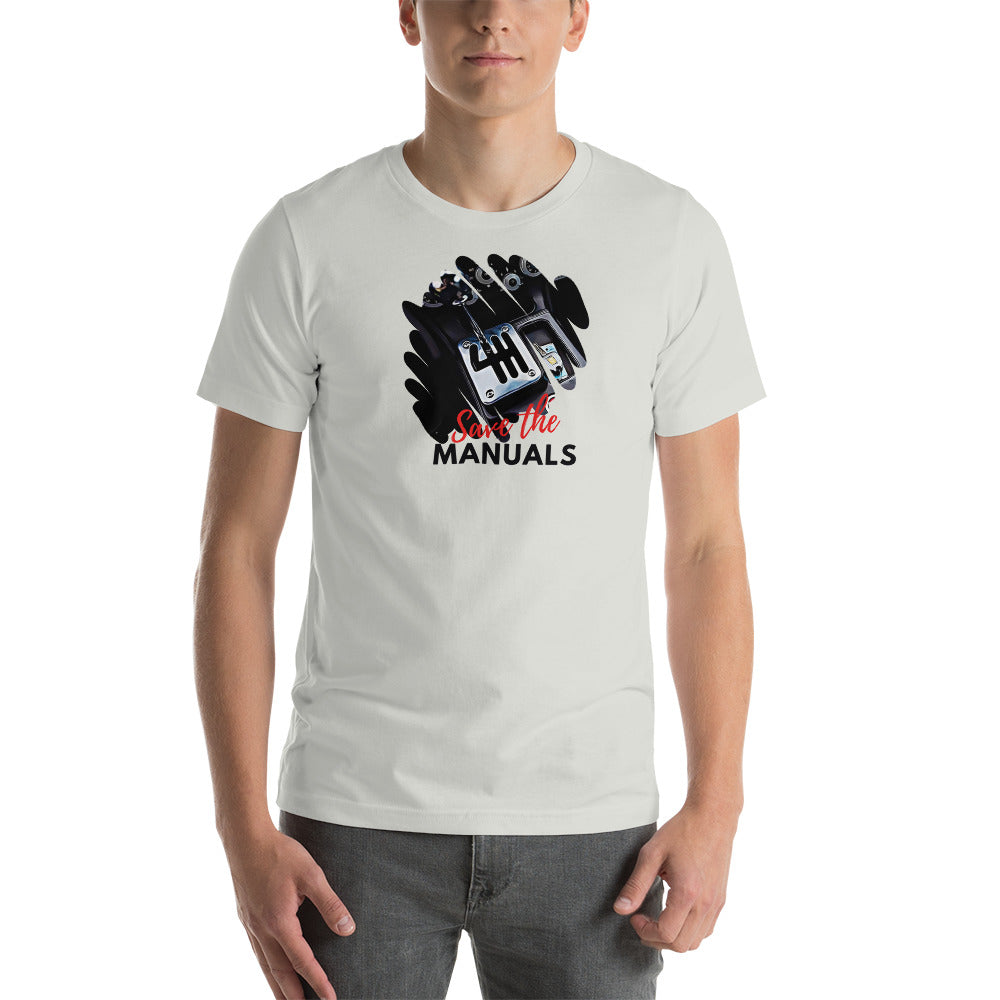 "Save the Manuals Gated" Tee Shirt