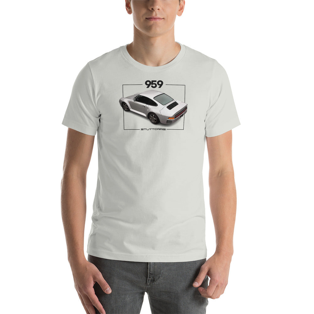 "Top View" Porsche 959 T-Shirt