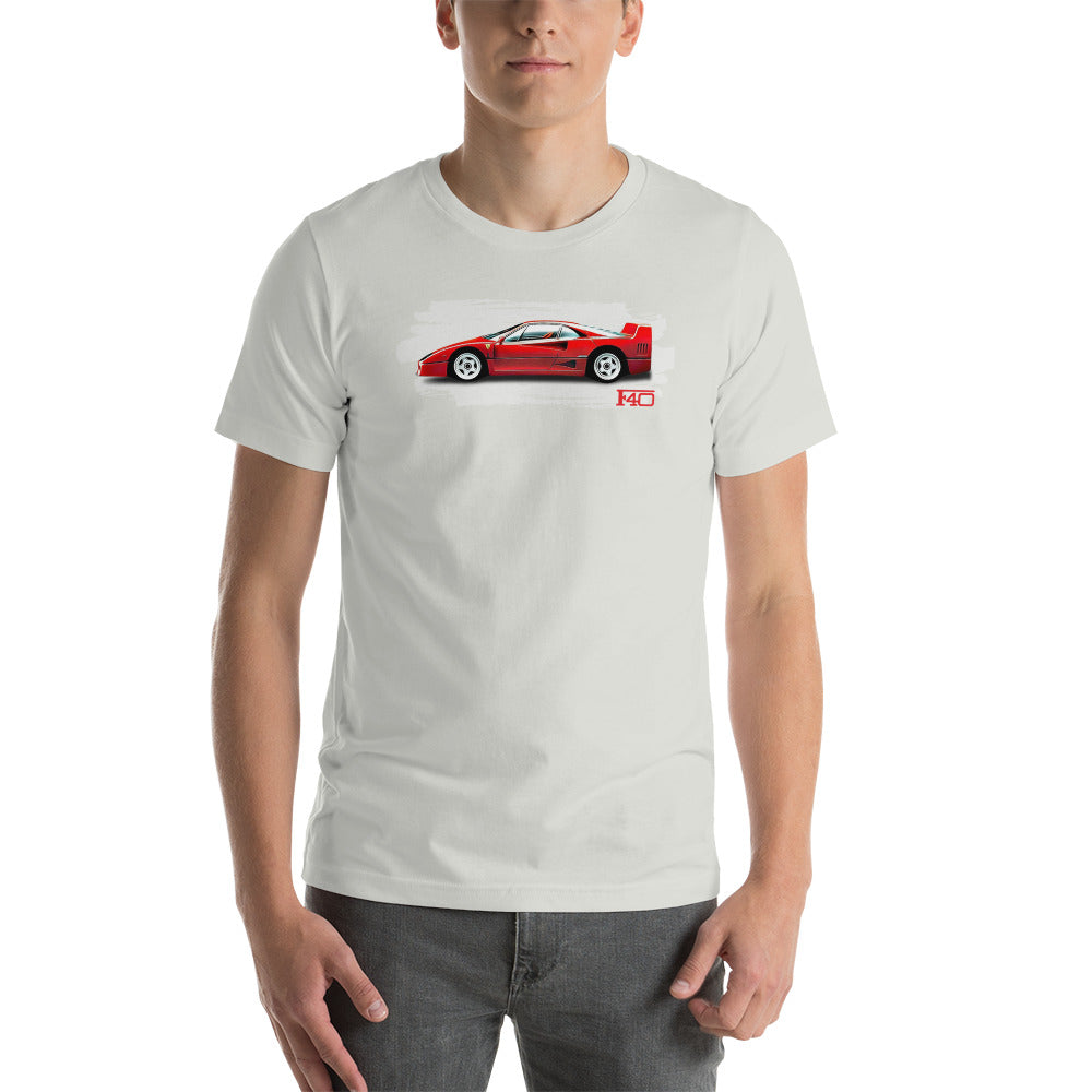 Ferrari F40 "Brushed" T-Shirt