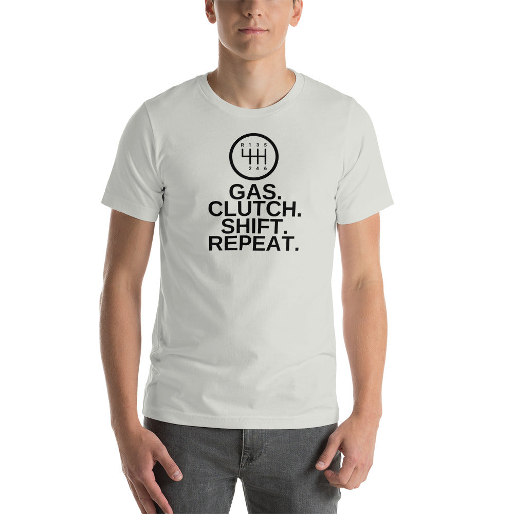 Image of Gas. Clutch. Shift. Repeat
