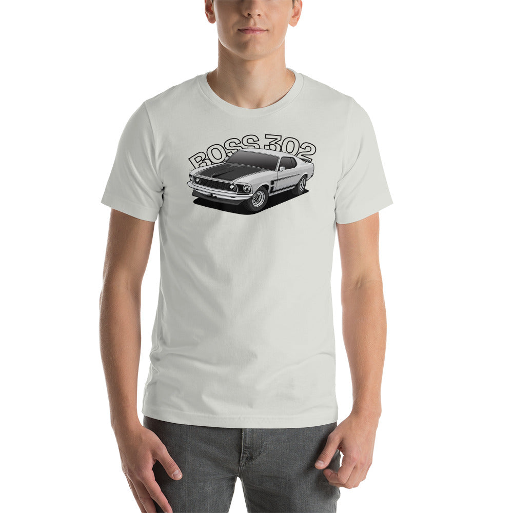 Image of Ford Boss 302 Mustang (1969–1970) T-Shirt