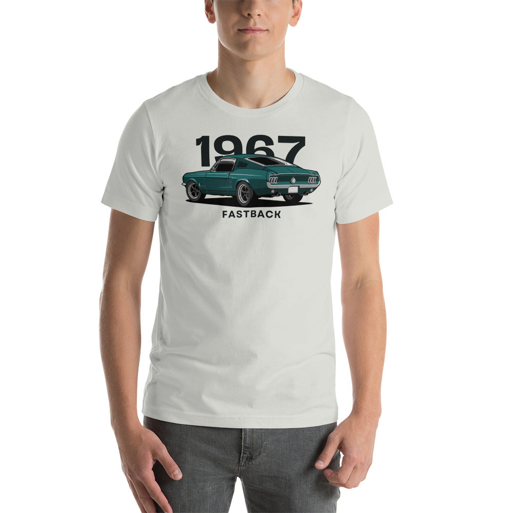Image of 1967 Fastback Mustang Rear T-Shirt