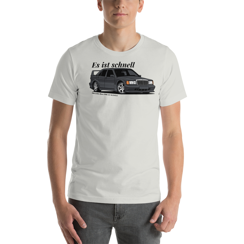 Image of Mercedes-Benz 190E 2.5-16 EVO II - It's Fast T-Shirt