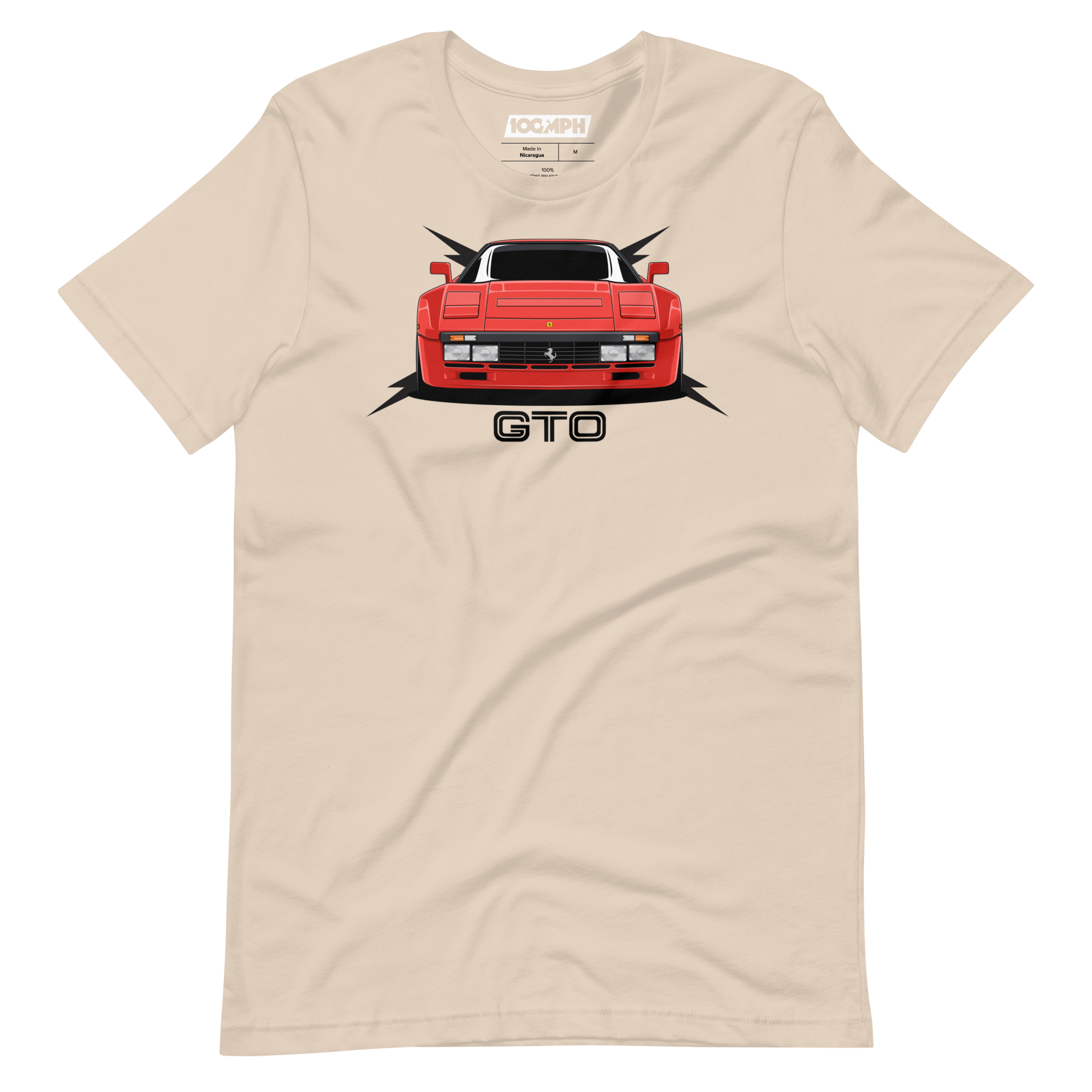 Ferrari 288 GTO T Shirt 100 Miles Per Hour