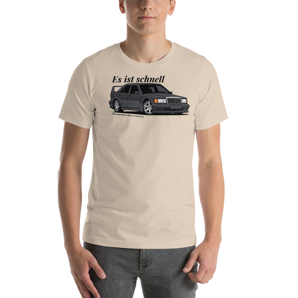 Image of Mercedes-Benz 190E 2.5-16 EVO II - It's Fast T-Shirt