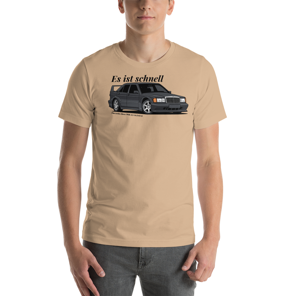 Image of Mercedes-Benz 190E 2.5-16 EVO II - It's Fast T-Shirt
