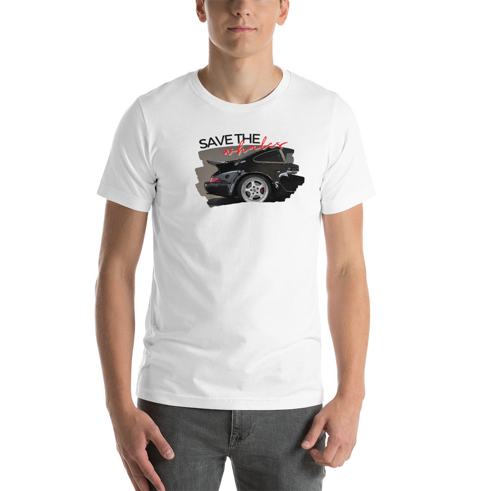 "Save the Whales" Porsche 911 T-Shirt