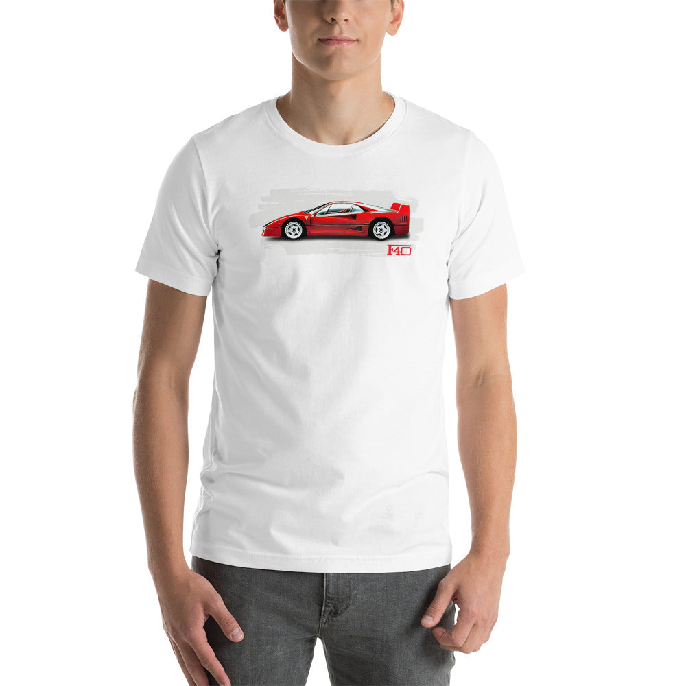 Ferrari F40 "Brushed" T-Shirt