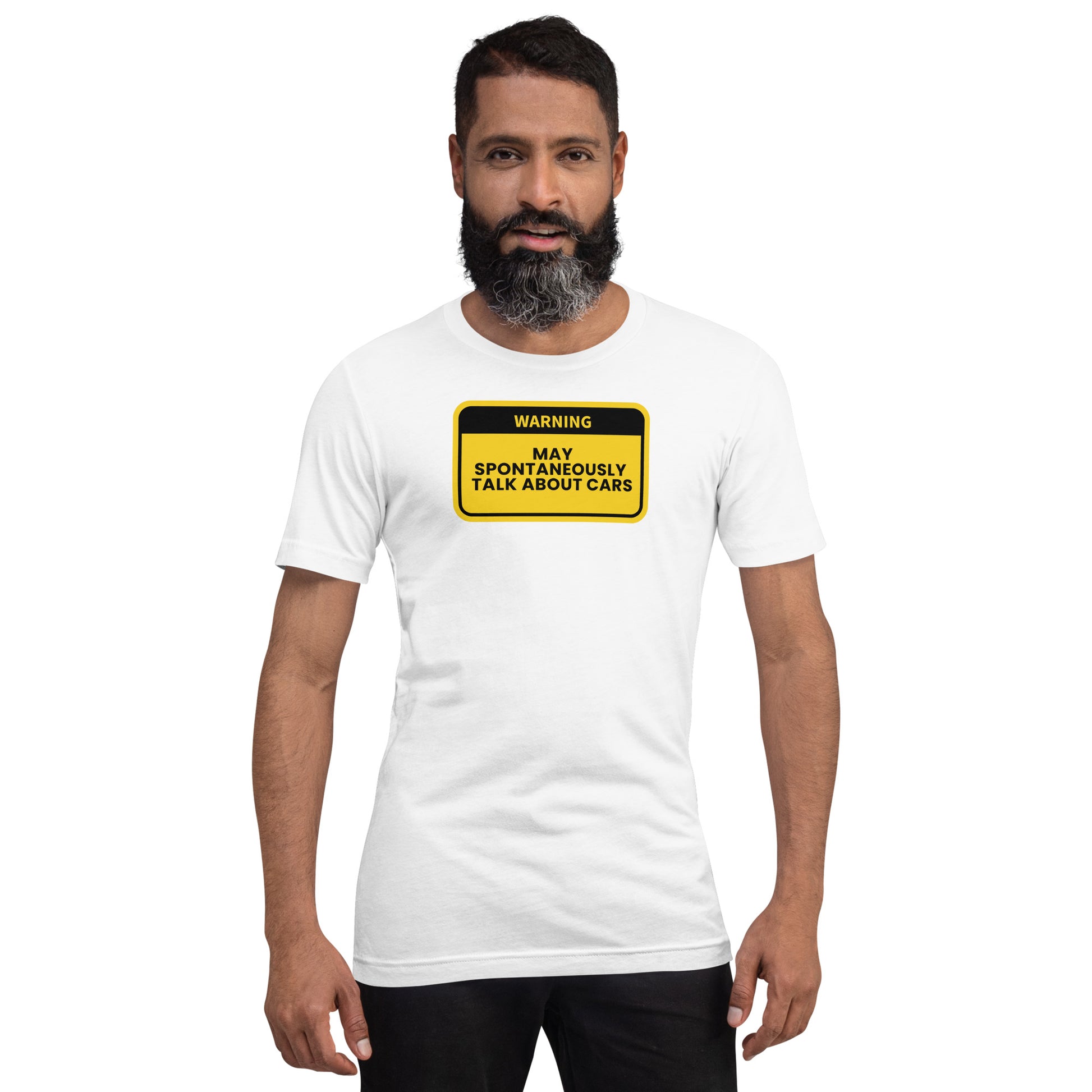 Warning May Spontaneously Talk About Cars T-Shirt