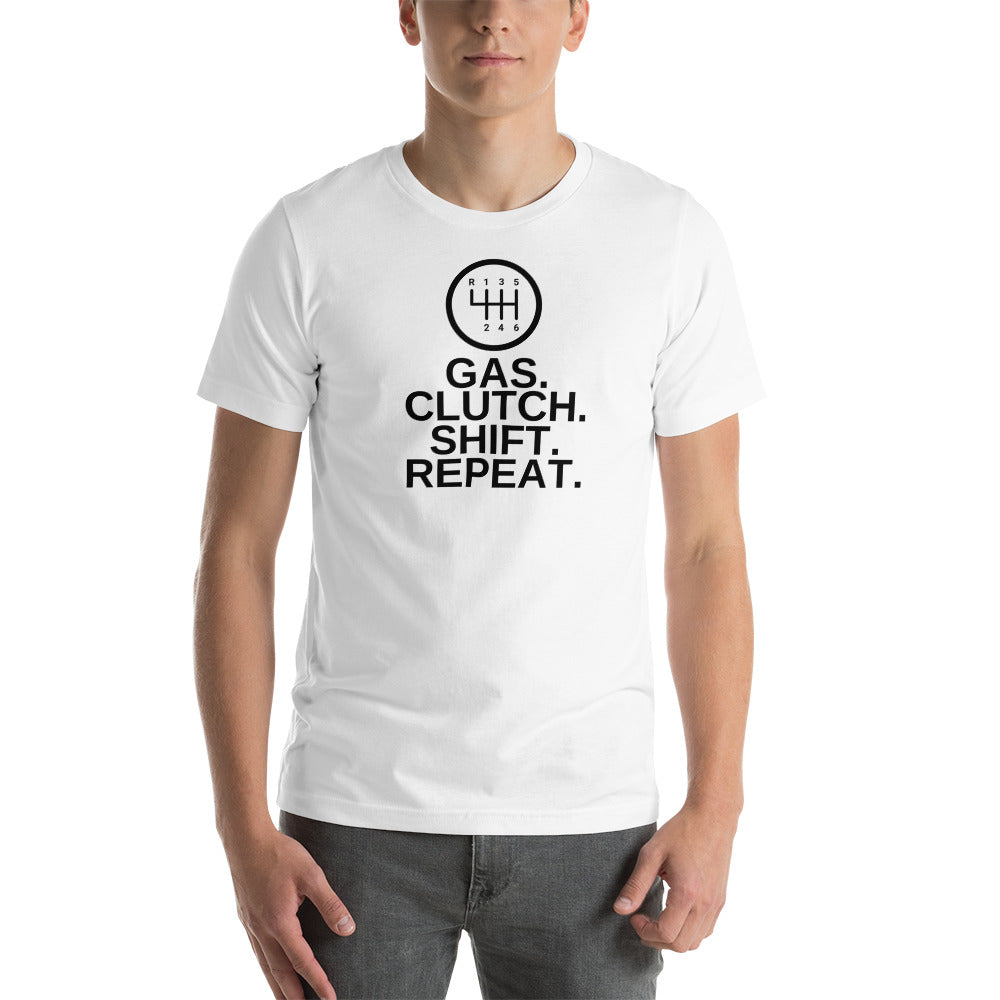 Gas. Clutch. Shift. Repeat