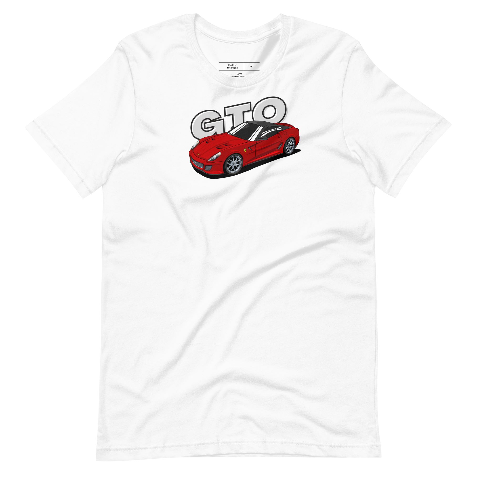 Ferrari 599 GTO T Shirt 100 Miles Per Hour