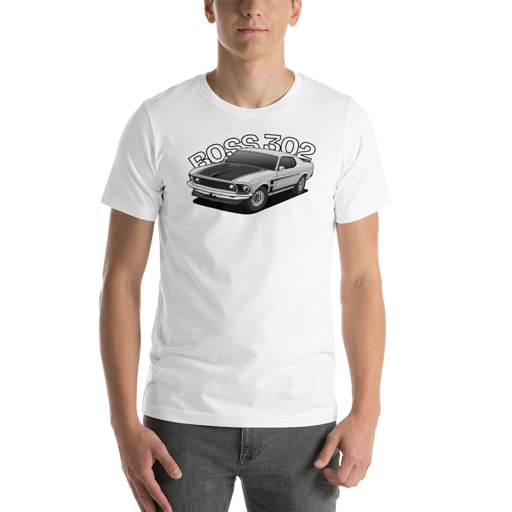 Image of Ford Boss 302 Mustang (1969–1970) T-Shirt