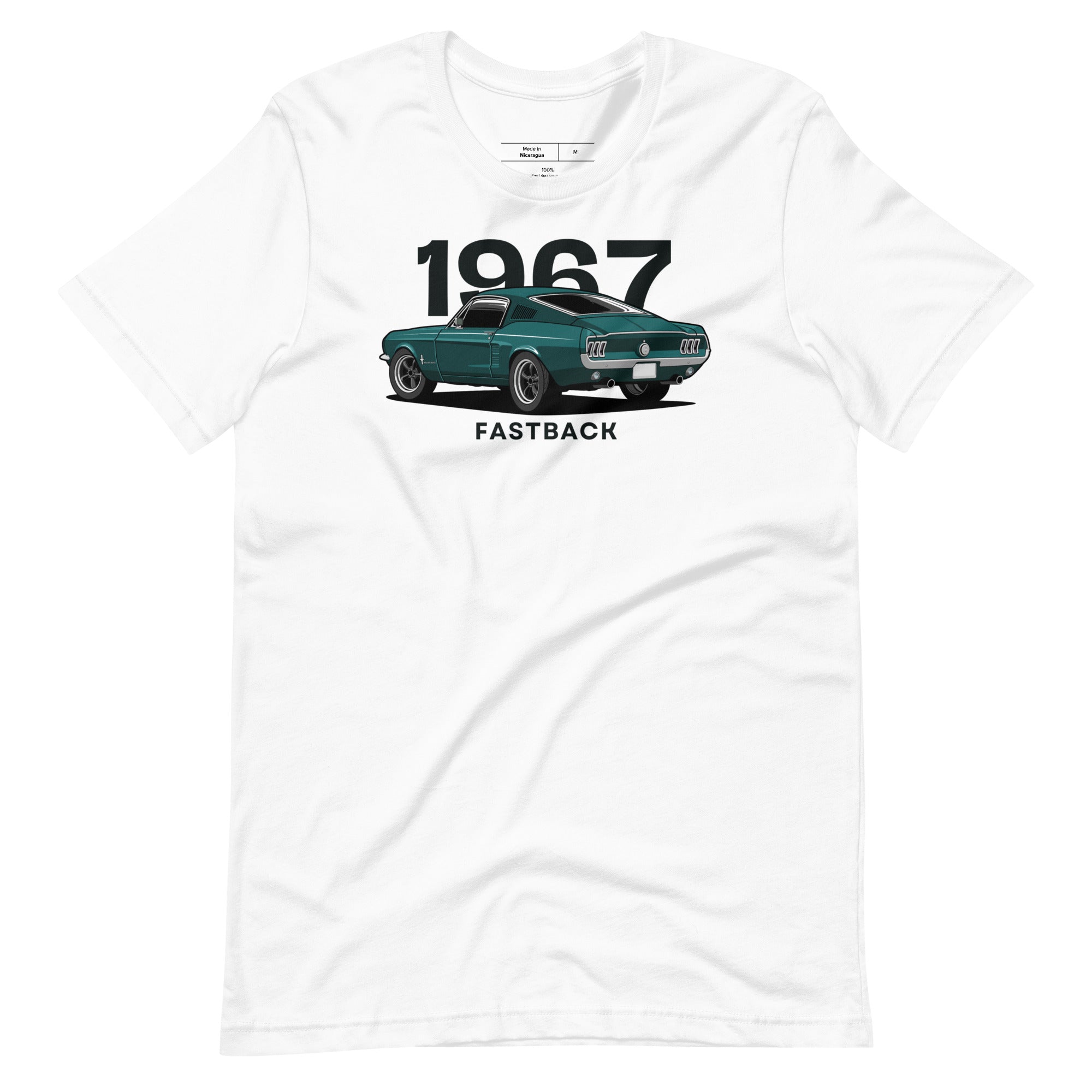 Image of 1967 Fastback Mustang Rear T-Shirt