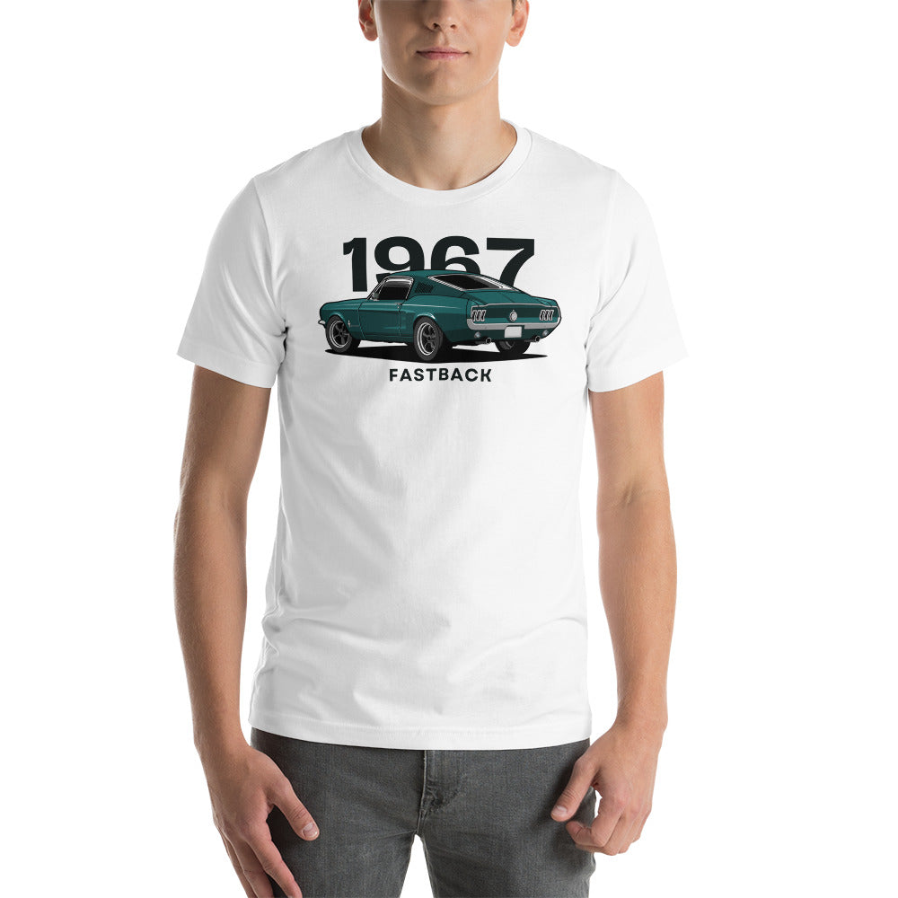Image of 1967 Fastback Mustang Rear T-Shirt