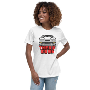 "The Big Boss" Ford Foxbody Mustang Tee Shirt - Women's