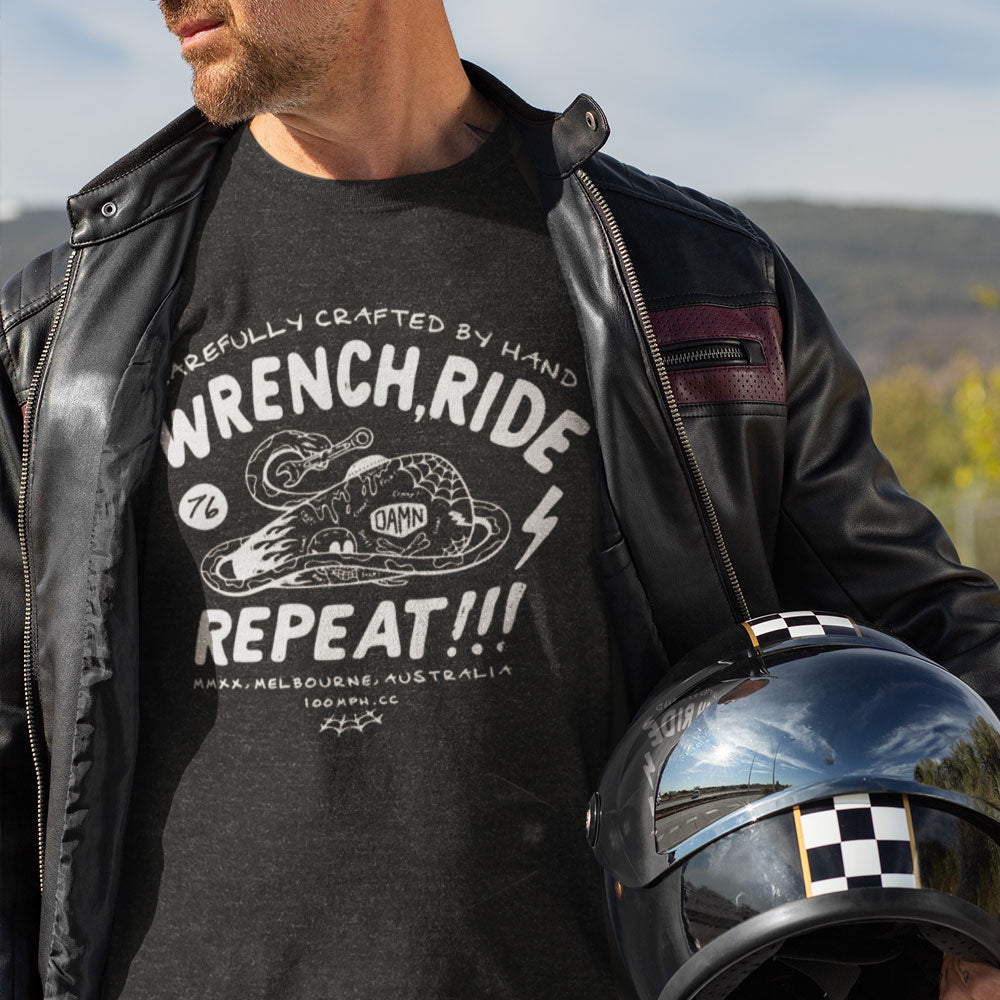 Wrench Ride Repeat T-Shirt
